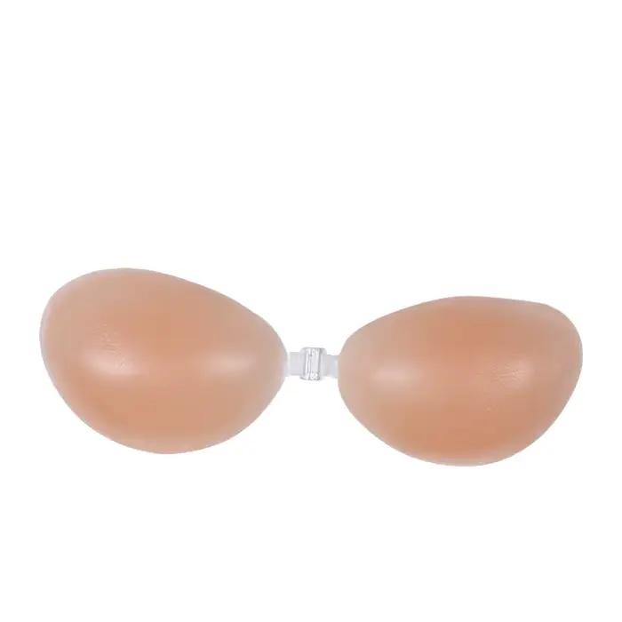 Soutien-gorge Invisible en Silicone, Push Up, Sexy, sans bretelles, adhésif furtif, dos nu, rehausse