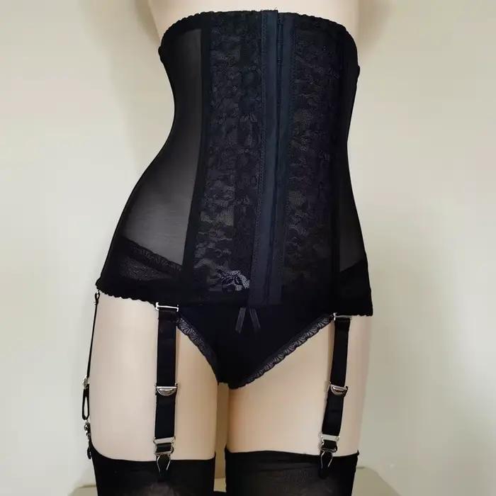 Porte-jarretelles Sexy pour femmes, taille haute, ceinture à bretelles, Lingerie exotique, jarretell