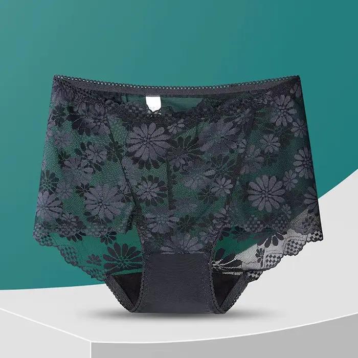 Lingerie Sexy pour femmes corps grande taille sous-vêtements femmes culottes slips taille haute ropa