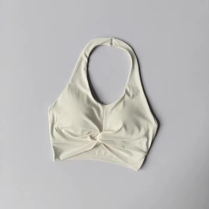 Soutien-gorge de sport Sexy à col suspendu pour femmes, séchage rapide, Fitness, beauté du dos, entr