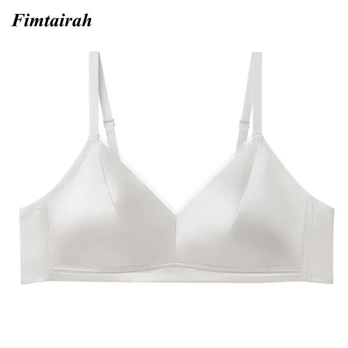 InjBra-Soutien-gorge français en soie de mûrier pour femme, sous-vêtements, mode féminine, printemps
