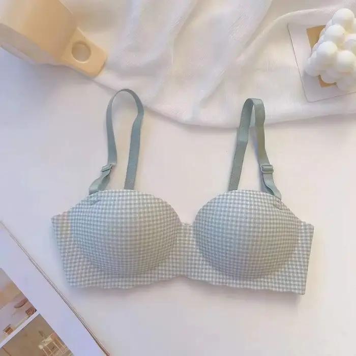 Soutien-gorge respirant sans couture, sangle d'épaule réglable, sous-vêtements Push Up sans couture,