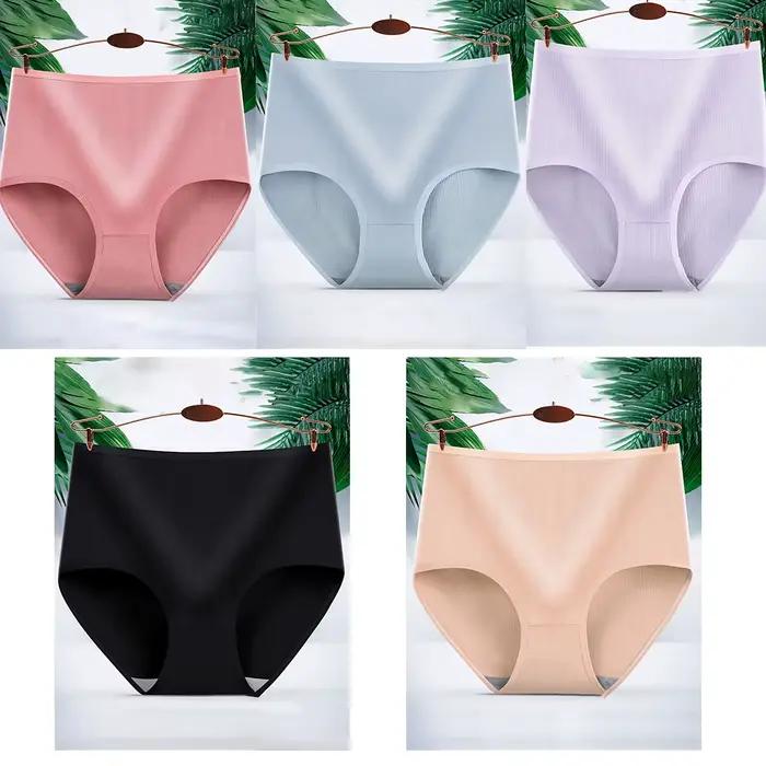 5 pièces culottes taille haute ventre femme, hanches, sculpture du corps, culotte femme grande taill
