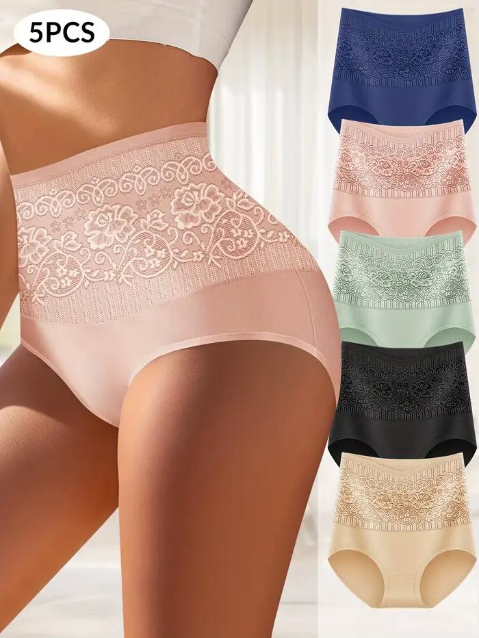 TUNITuck-Culotte taille haute pour femme, Jacquard Hip-Hugging, Pantalon triangle, Coton Wstring, Co