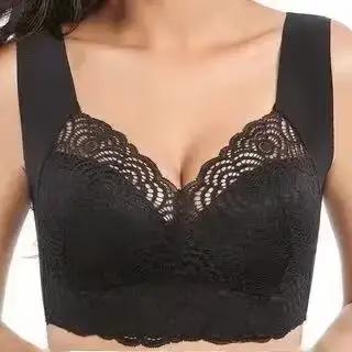 Soutien-gorge sans fil fin et confortable pour femme, style gilet de sport, grande taille, sexy, en 