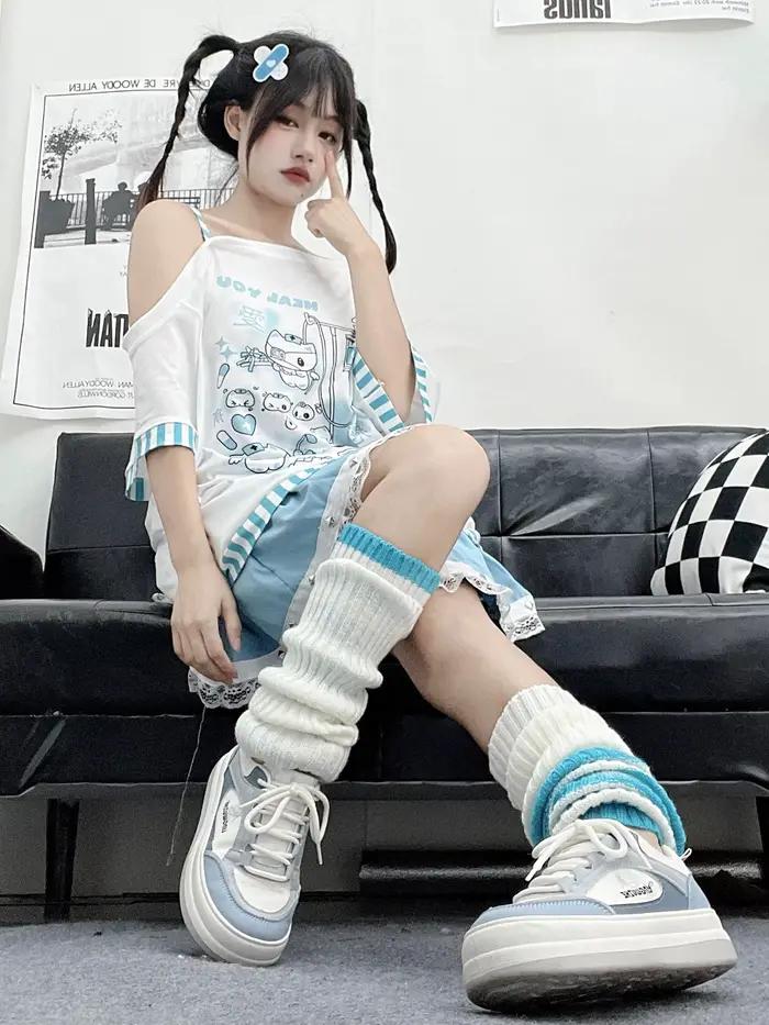 Dámske tričko Y2K Harajuku