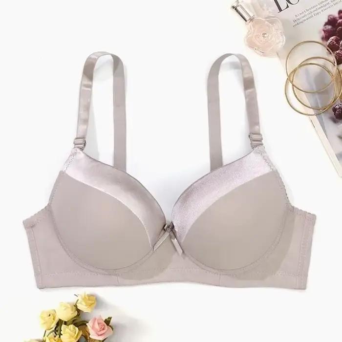 Beauwear-Soutien-gorge push-up avec coussretours en mousse en forme de main, soutiens-gorge avec fil, moule solide