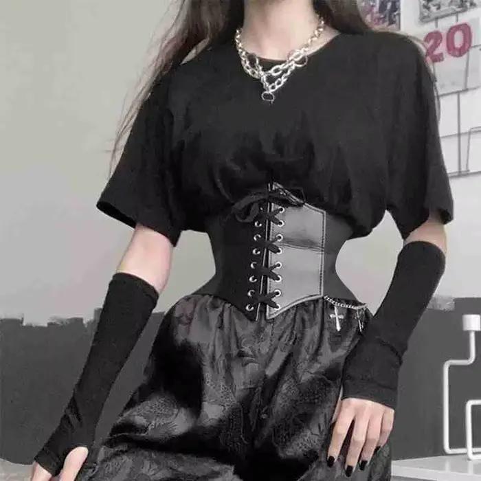 Dámske korzety, široký pás