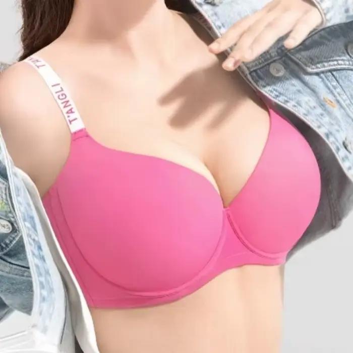 Soutien-gorge sans couture grande taille pour femmes, minimiseur, couverture complète, avec larges bretelles, à armatures, Anti-affaissement, lissant, 75 80 85 90 95