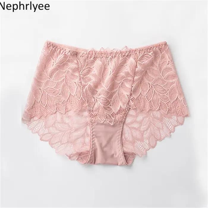 2025 plus récent dentelle culottes femmes 9 couleurs grande taille slips intimes femme sous-vêtements noir rose