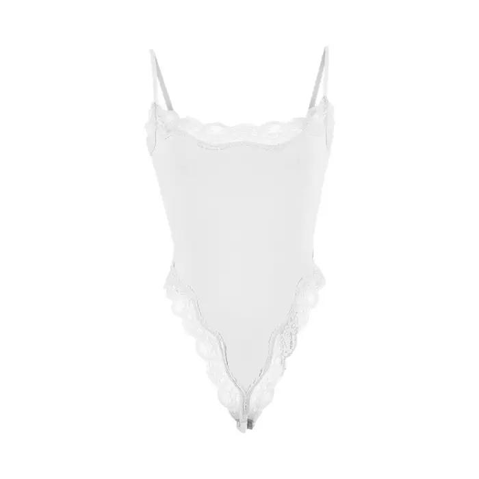 Dámske čipkované body, jednofarebné