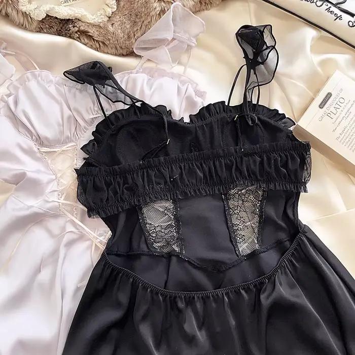 Francúzska sexy nočná košeľa pre ženy