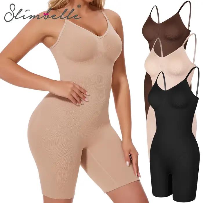 SLIMBELLE-Combinaison amincissante pour femme, sous-vêtement amincissant, une pièce