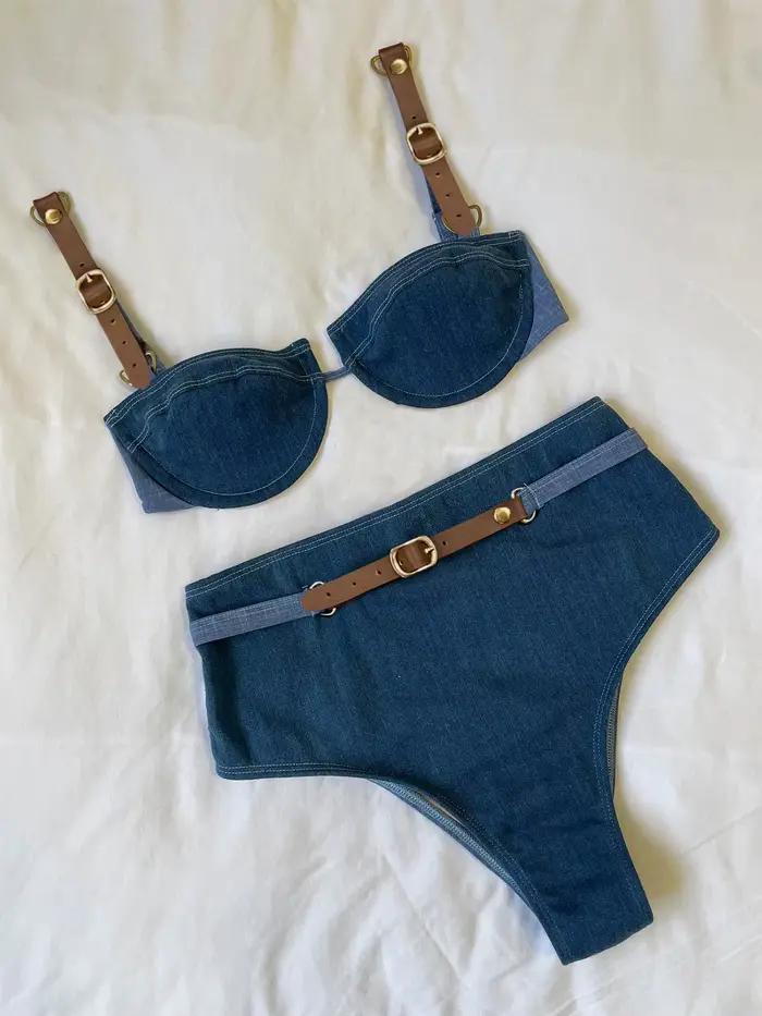 Trendy korzetový bikini set 2026 pre ženy