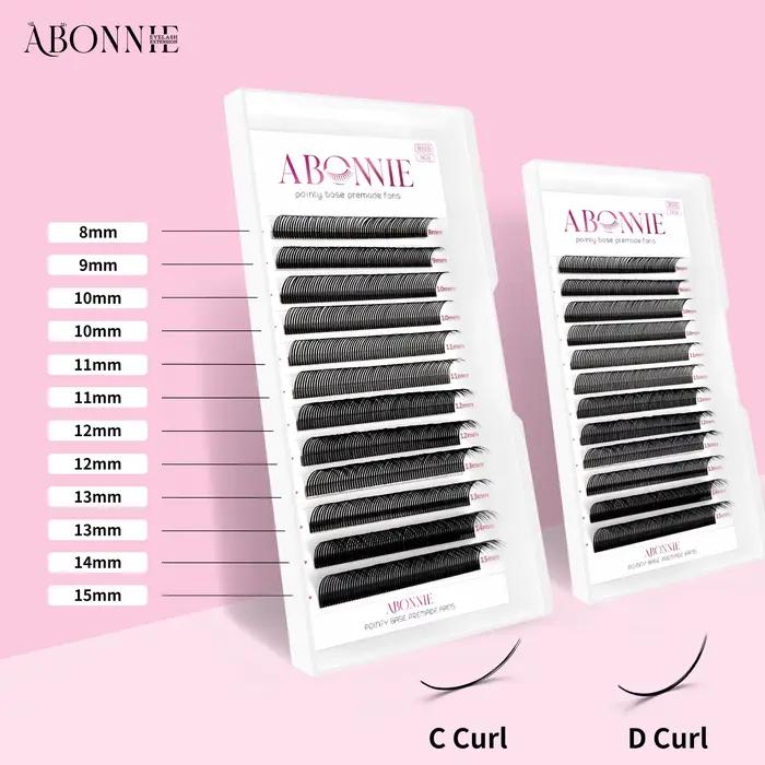 Abonnie Angel Lashes – Individuálne predpripravené riasy v tvare kvetu 5D