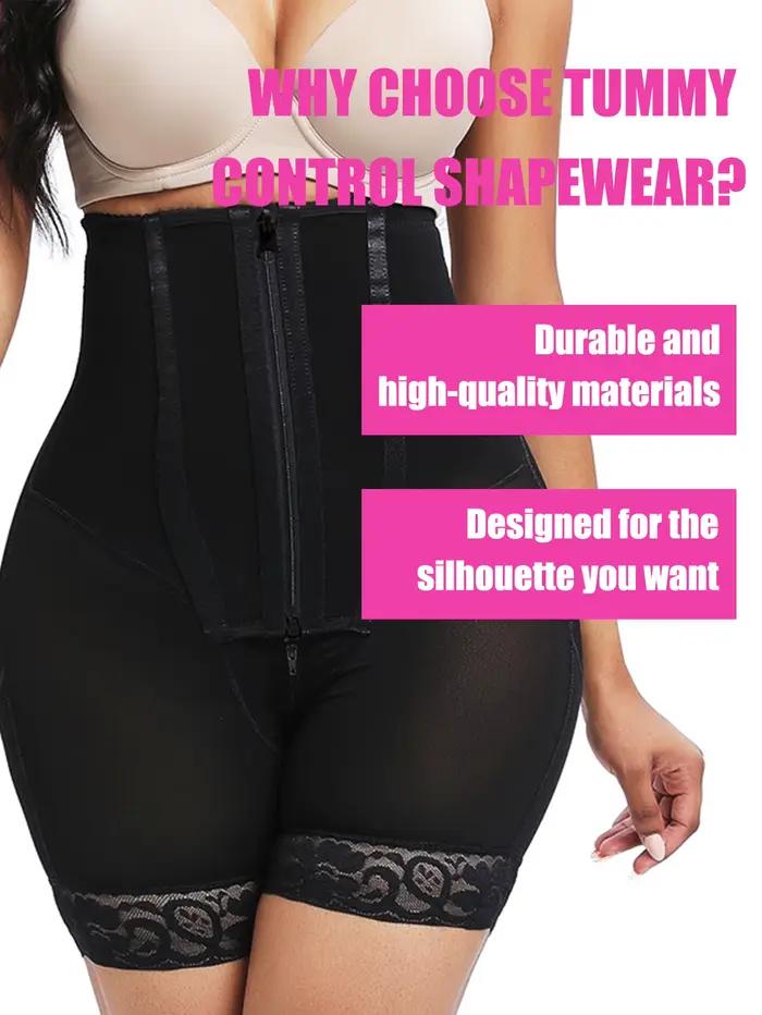 Femmes haute Compression ceintures taille formateur taille haute ventre contrôle culotte corps Shaper Shorts