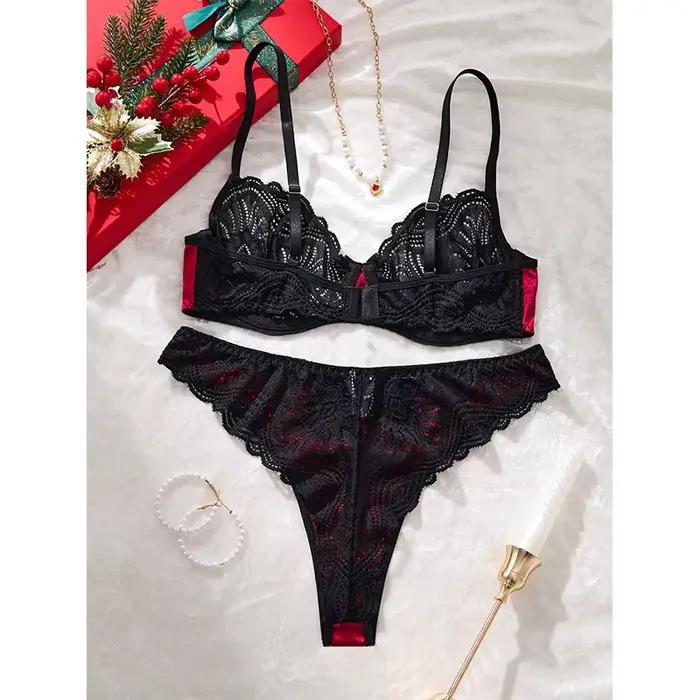 Valentínsky sexy čipkovaný set