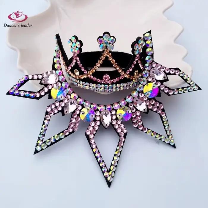 Brevdu ventre, diamant d'eau, Aqartistique, performance de danse à tête sphérique, accessoires pour cheveux, ULde tête et tendons