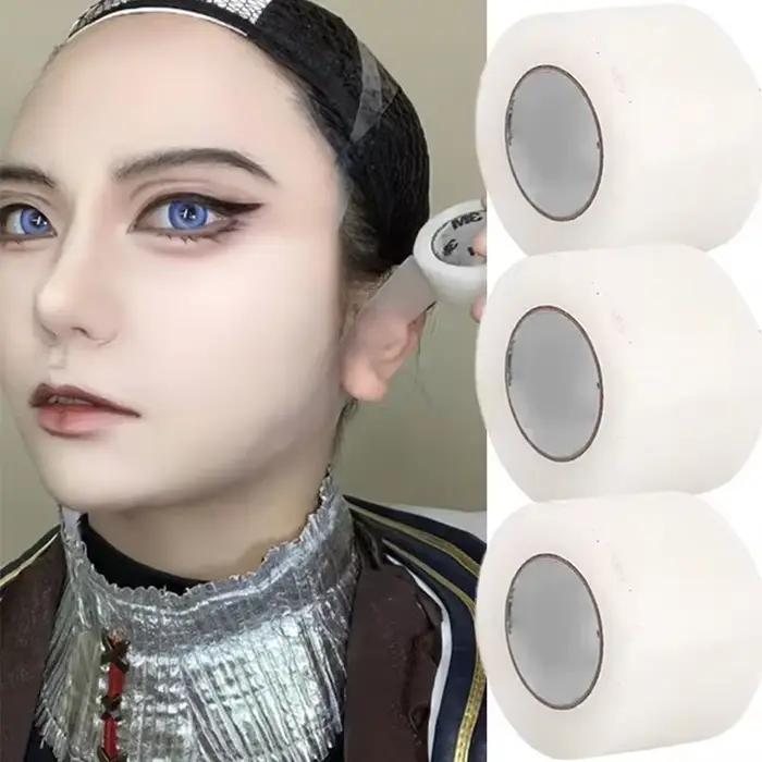 Nové 8 M/rolka PE páska na tvár priedušná profesionálna Cosplay make-up
