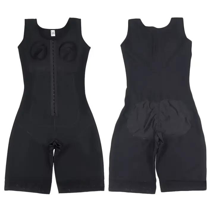 Celotelový tvarovací body Fajas colombiennes Bodysuits Shapewear Spevňujúci pás Pooperačná podporná páska Spodná