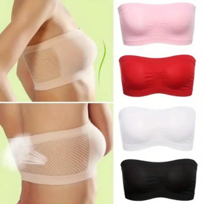 Dámska bezramienková bandeau podprsenka