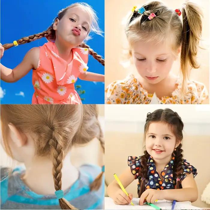 20/50/100 ks mäkké elastické gumičky do vlasov