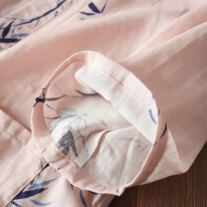 2025 nový japonský štýl kimono pyžamo milenecký set