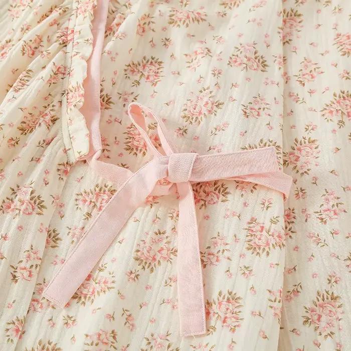 Nočná košeľa Kimono z čistej bavlny