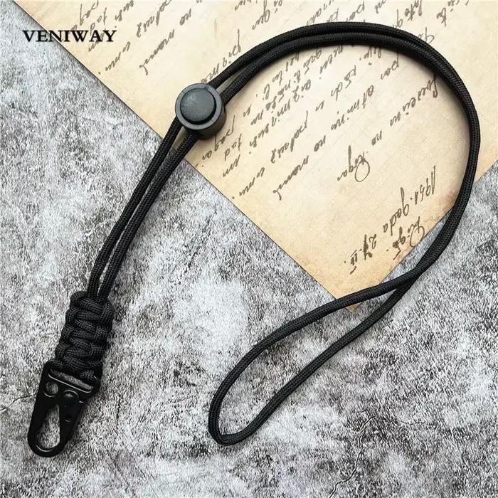 Pevný kovový kľúčenkový popruh