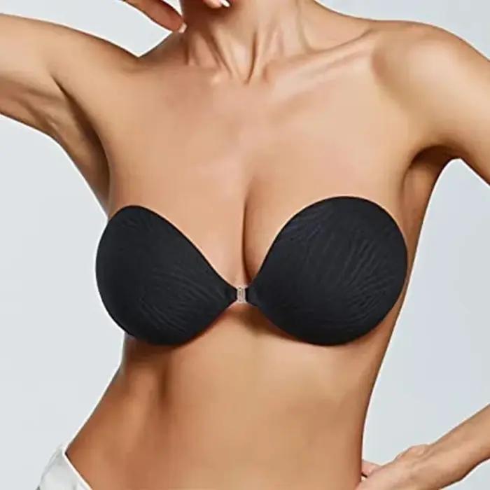 Neviditeľná push-up podprsenka zo silikónu pre ženy
