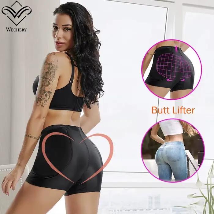 Sexy faux asses corps Shapers femmes sous-vêtements bout à bout grande taille rembourré culotte fesses rehausseur hanche coussinets Shapewear