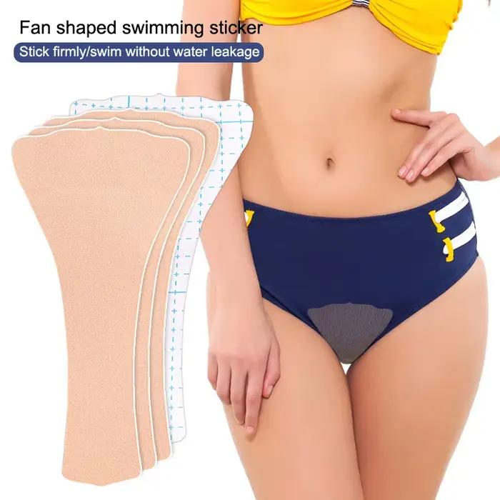 Nouvel adhésif invisible réutilisable pour dissimuler le camel toe, imperméable, pour leggings, maillots de bain et vêtements de sport pour femmes