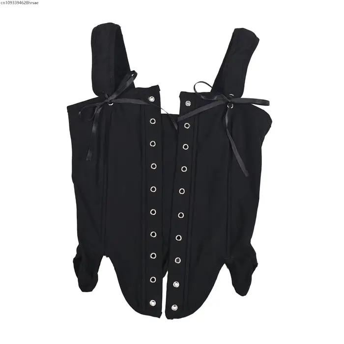 Corset Renaissance pour femmes, corsage victorien, haut bustier rétro