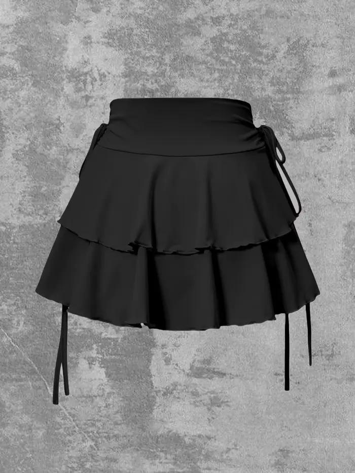Robe femme junior décontractée polyester élasthanne coupe empire mini tricoté ocasions multiples