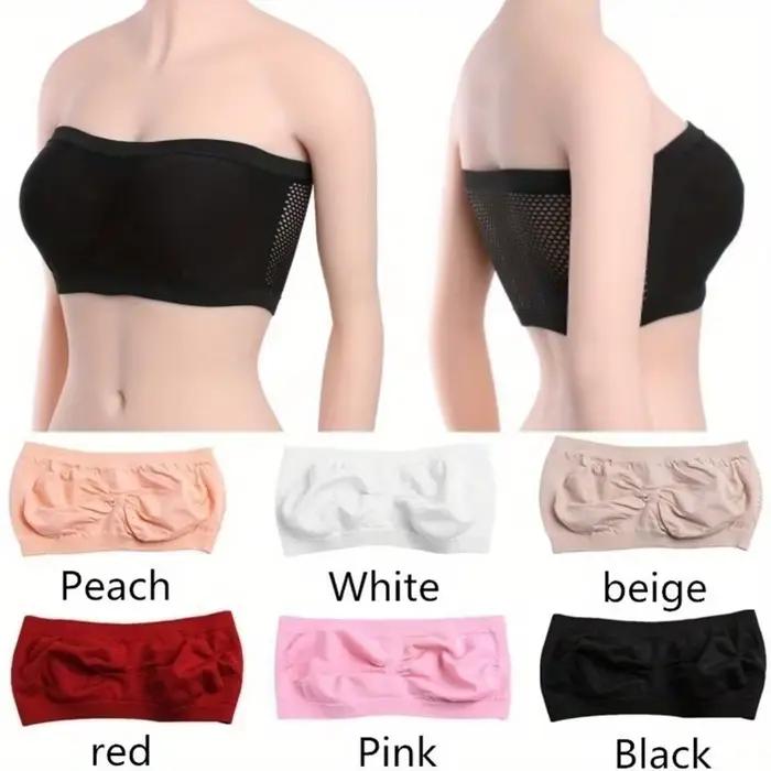 Dámska bezramienková bandeau podprsenka