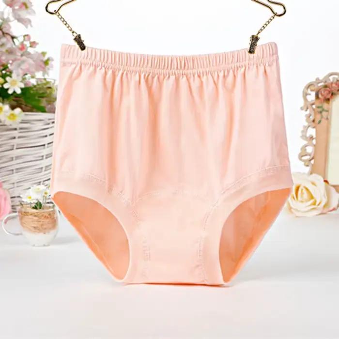 Sous-vetements feminins en coton haut de gamme pour femmes adultes culottes brèves hautes coupe confortable pour toutes les saisons occasions speciales