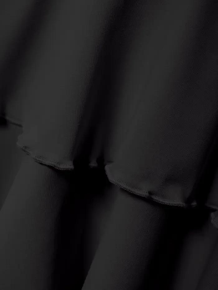 Robe femme junior décontractée polyester élasthanne coupe empire mini tricoté ocasions multiples