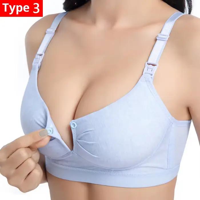 Soutien-gorge Push Up pour femmes, empêche l'affaissement, sans fil, sous-vêtements respirants, Bralette détachable, brassière froncée sans fil