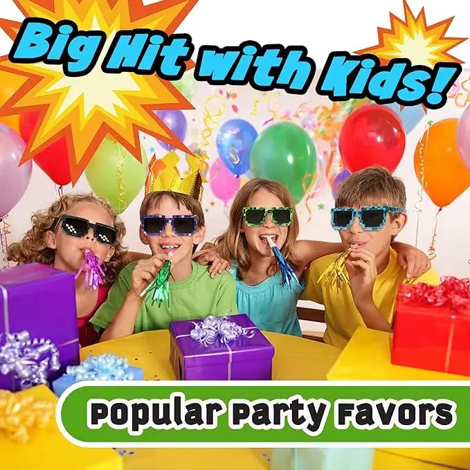 Pixlové párty potreby, pixelové slnečné okuliare