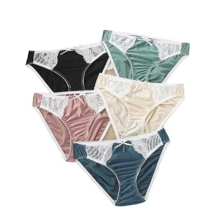 Francúzske nohavičky pre ženy Sexy čipka nízky pás slipy dámske prázdne spodné prádlo Žena tangá Ropa intérieur Femenina