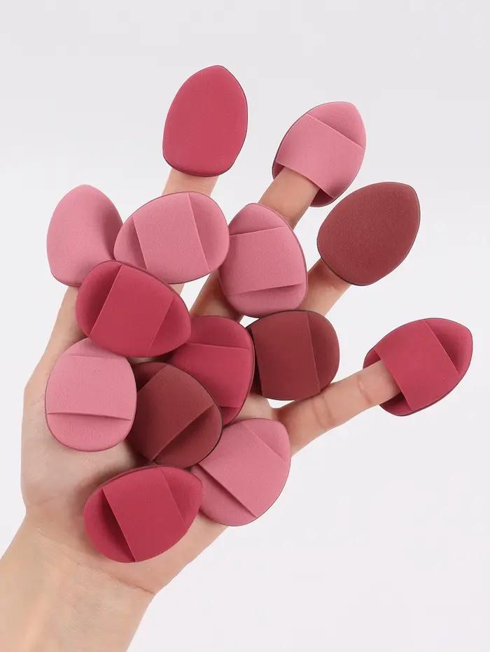 Sada práškových púdrových špongií na prsty s air cushionom