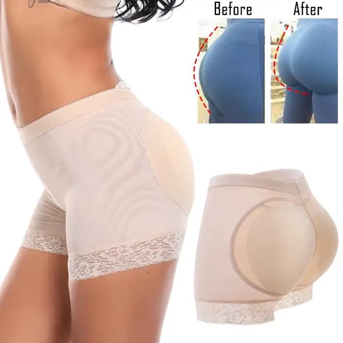 Miss Moly Booty rehausseur de hanche Invisible bout à bout Shaper rembourrage culotte Push Up bas Boyshorts Sexy Shapewear culotte