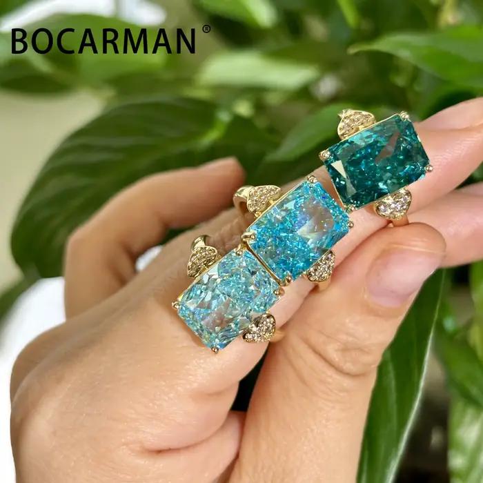 BOCARMAN – Zirkónová bager v mätovo zelenej farbe pre ženy