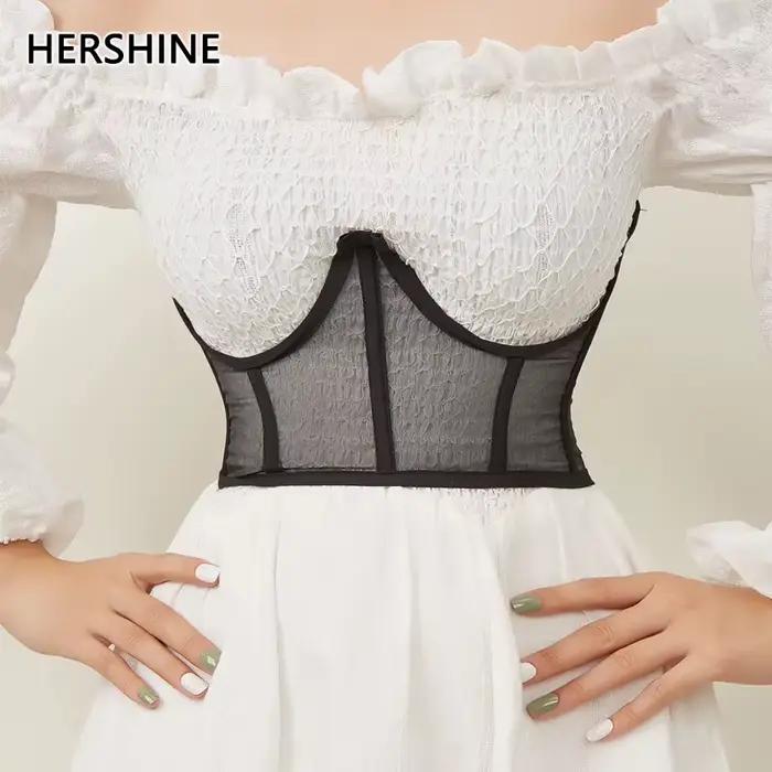 HERSHINE – ceinture de taille façonnante Sexy pour femmes, 1 pièce, ceinture large séduisante améliorant le buste, accessoire de robe, printemps, été
