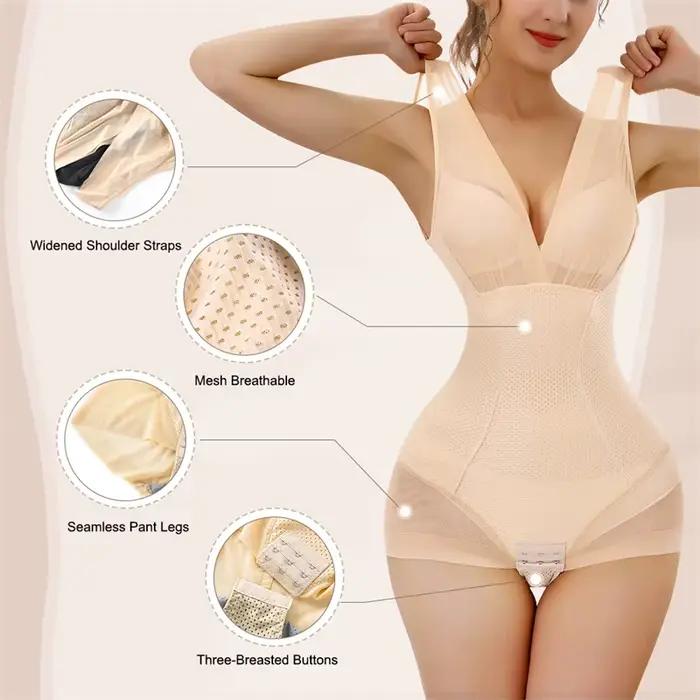 Flarixa – maillot de corps en maille Sexy pour femmes, soutien-gorge Push Up, débardeur, formateur de taille, ventre plat, Lingerie transparente