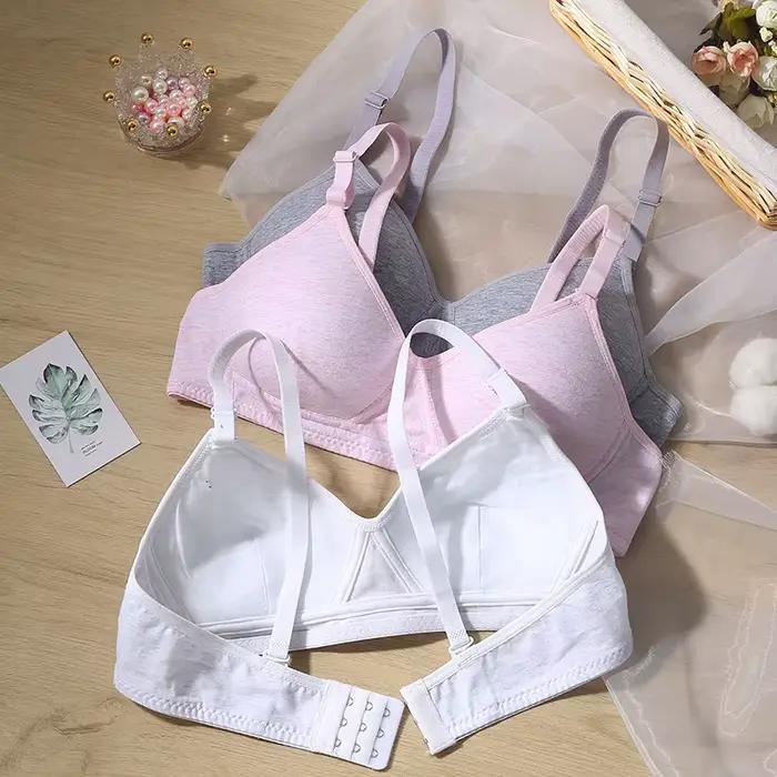 Sous-vêtements féminins soutien-gorge de rassemblement sans anneau en acier soutien-gorge mince réglable soutien-gorge femme vêtements respirant confortable Lingerie