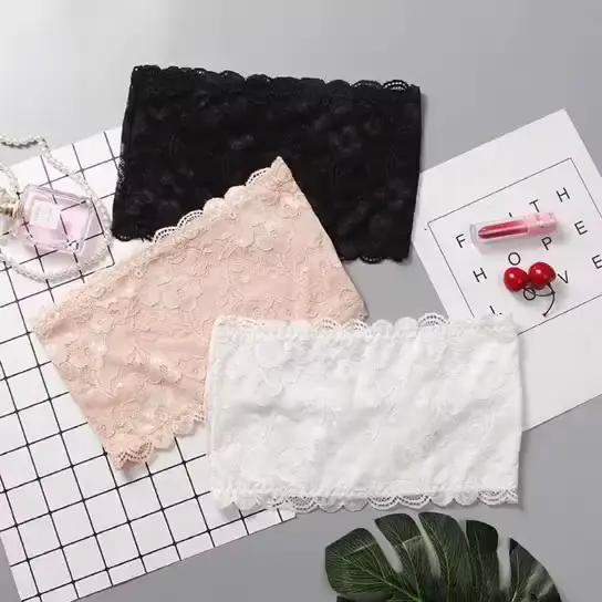 Čipkovaná podprsenka bez ramienok pre ženy