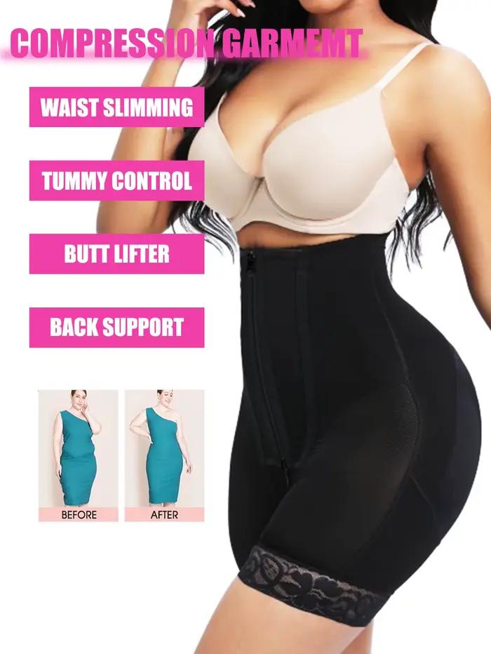 Femmes haute Compression ceintures taille formateur taille haute ventre contrôle culotte corps Shaper Shorts