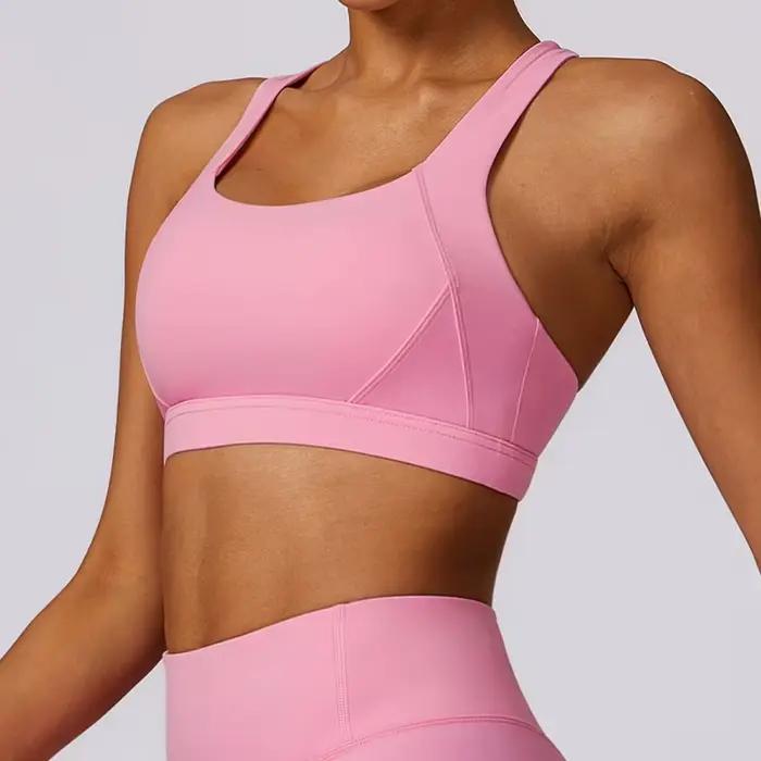 Hearuisavy rýchloschnúce nahé chrbátové joga tielko na behanie pre ženy fitness