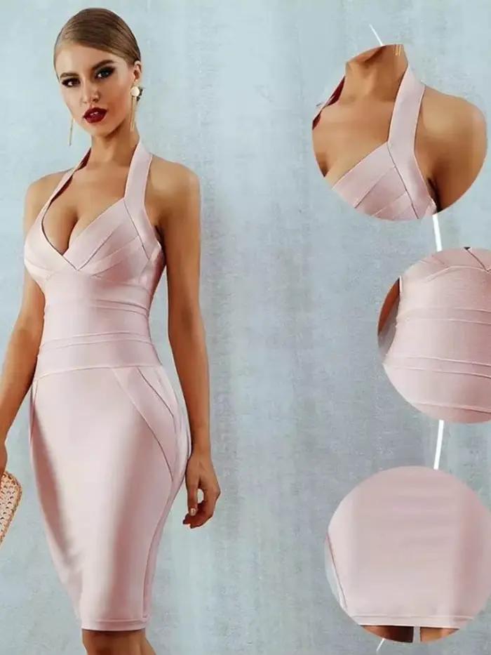 Sexy šaty s odhaleným chrbtom pre ženy, elegantné a módne novinky 2024